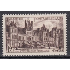 Francia - Correo 1951 Yvert 878 ** Mnh  Castillo de Fontaineblau