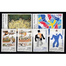 Francia -  Correo 1994 Yvert 2866/71 ** Mnh Relaciones Culturales