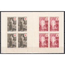 Francia - Carnets Cruz Roja Yvert 2005** Mnh