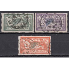 Francia - Correo 1906 Yvert 143/45 usado