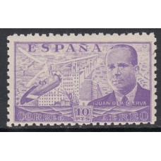 España Sueltos 1941 Edifil 947 Juan de la Cierva ** Mnh