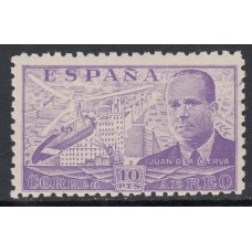España Sueltos 1941 Edifil 947 Juan de la Cierva ** Mnh