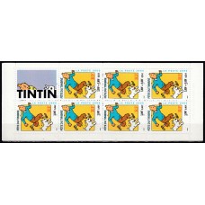 Francia - Correo 2000 Yvert 3305 Carnet ** Mnh Comics - Tintin y Malu