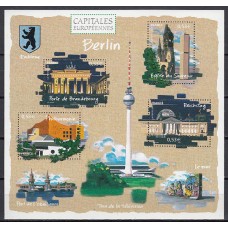 Francia - Hojas 2005 Yvert 88 ** Mnh Capitales Europeas - Berlín