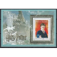 Francia - Hojas 2007 Yvert 106 ** Mnh Fiesta del Sello - Harry Potter