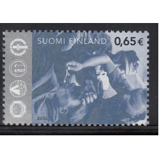 Finlandia Correo 2005 Yvert 1710 ** Mnh Ancianos Combatientes