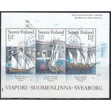 Finlandia - Correo 2006 Yvert 1774/76 Carnet Cortado ** Mnh Barcos