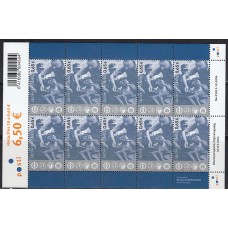 Finlandia -Correo 2005 Yvert 1710 Mini Pliego de 10 sellos ** Mnh Ancianos Combatientes