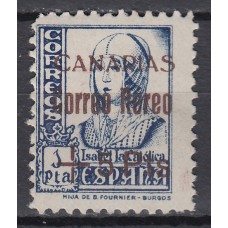 Canarias Correo 1938 Edifil 43 ** Mnh