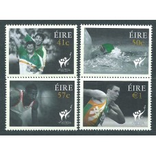 Irlanda Correo 2003 Yvert 1507/10 ** Mnh Juegos Olimpicos especiales de Verano - Deporrtes
