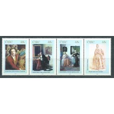 Irlanda Correo 2003 Yvert 1532/35 ** Mnh Pinturas