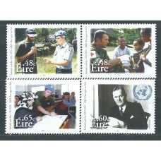 Irlanda Correo 2005 Yvert 1674/77 ** Mnh ONU