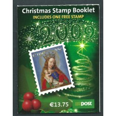 Irlanda Correo 2009 Yvert 1918 Carnet **Mnh Navidad