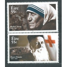 Irlanda Correo 2010 Yvert 1937/38 ** Mnh Personajes Humanitarios