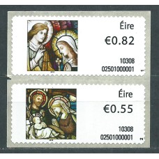 Irlanda Distribuidores Yvert 21/22 ** Mnh Navidad