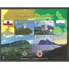 Gibraltar Hojas Yvert 93 ** Mnh Castillos