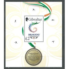 Gibraltar Hojas Yvert 96 ** Mnh XIX Juegos Commonwealth  Deportes
