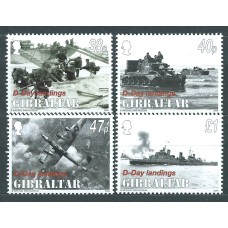 Gibraltar Correo 2004 Yvert 1084/87 ** Mnh Barco - Avión