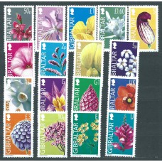 Gibraltar Correo 2004 Yvert 1093/1105 ** Mnh Flores de Gibraltar