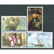 Gibraltar Correo 2005 Yvert 1119/22 ** Mnh Barcos