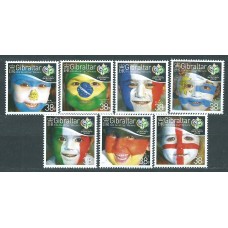 Gibraltar - Correo 2006 Yvert 1160/6 SH ** Mnh Copa del Mundo de Fútbol - Deportes