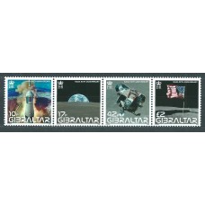 Gibraltar Correo 2008 Yvert 1285/8SH ** Mnh 50 aniversario NASA