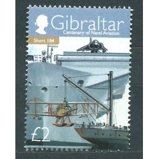 Gibraltar Correo 2009 Yvert 1324 SH ** Mnh Centenario de la Aeronave