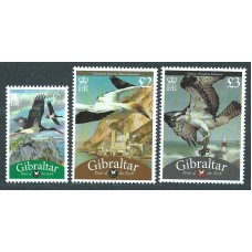 Gibraltar Correo 2009 Yvert 1337/39 ** Mnh Fauna - Aves