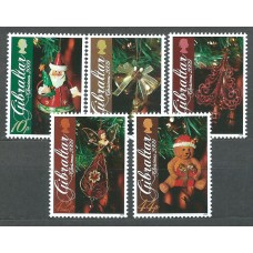 Gibraltar Correo 2009 Yvert 1354/58 ** Mnh Navidad