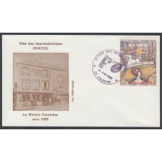 Francia Sobres Primer Dia FDC Yvert 1588A - Chatou - 1998