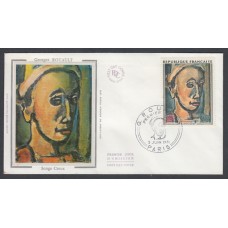 Francia Sobres Primer Dia FDC Yvert 1673 - Arte Rouault - Paris 1971