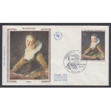 Francia Sobres Primer Dia FDC Yvert 1702 - Arte Fragonard - Paris 1972