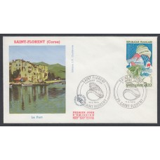 Francia Sobres Primer Dia FDC Yvert 1794 - Saint Florent - 1974