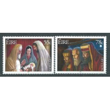 Irlanda Correo 2007 Yvert 1805/6 ** Mnh Navidad