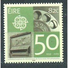 Irlanda Correo 2009 Yvert 1897 ** Mnh Cincuentenario del Tema Europa