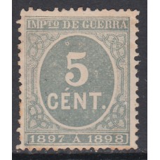 España Sueltos 1897 Edifil 232 (*) Mng