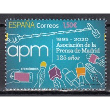 España II Centenario Correo 2021 Edifil 5451 ** Mnh  Prensa de Madrid