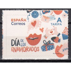 España II Centenario Correo 2021 Edifil 5456 ** Mnh  Día de los enamorados