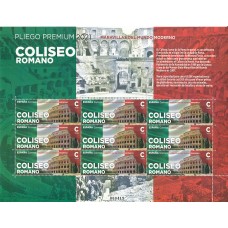 España II Centenario Correo 2021 Edifil 5453 (PREMIUN 100) ** Mnh Coliseo Romano