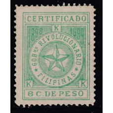 Filipinas Correo Insurrecto Edifil 3 * Mh