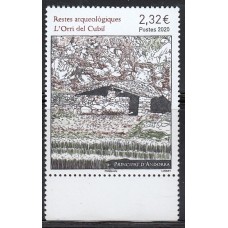 Andorra Francesa Correo 2020 Yvert 847 ** Mnh  Arqueologia