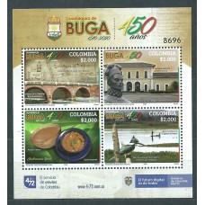 Colombia Correo 2020 Yvert 2075/78 ** Mnh 450 Años Buga