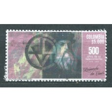 Colombia Correo 2020 Yvert 2089 ** Mnh Da Vinci - Personaje