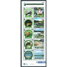 Colombia Correo 2020 Yvert 2171/80 ** Mnh Parques Nacionales VI - Fauna - Flora