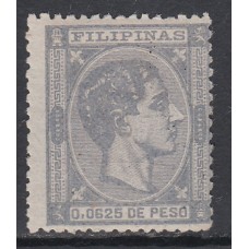 Filipinas Sueltos 1878 Edifil 44 * Mh