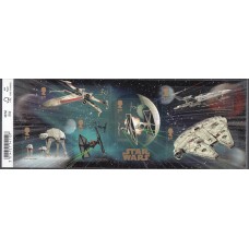 Gran Bretaña - Correo 2015 Yvert 4241/46 código de barras ** Mnh Star Wars