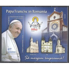 Rumania - Hojas Yvert 558 ** Mnh  Papa Francisco