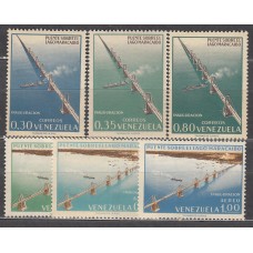 Venezuela Correo 1963 Yvert 679/81+A,790/92 ** Mnh Inaguración Puente sobre el lago de Maracaibo