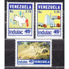 Venezuela Correo 1986 Yvert 1217/19 ** Mnh Industria