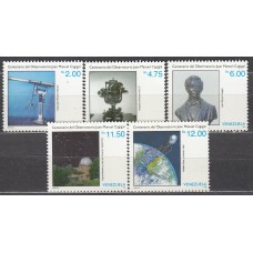 Venezuela - Correo 1988 Yvert 1425/29 ** Mnh Observatorio Juan Manuel Cagigal
